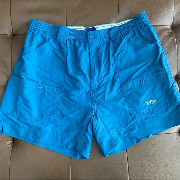 AFTCO Blue Shorts Size 40 - Picture 1 of 4